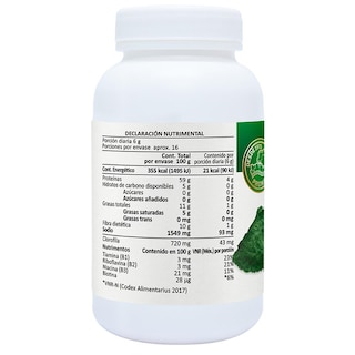 Foto 8 | Suplemento Alimenticio Pronat Alga Spirulina Orgánica Polvo 100 GR