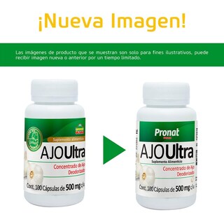 Foto 6 | Suplemento Alimenticio Pronat Ajo Ultra 100 Cápsulas