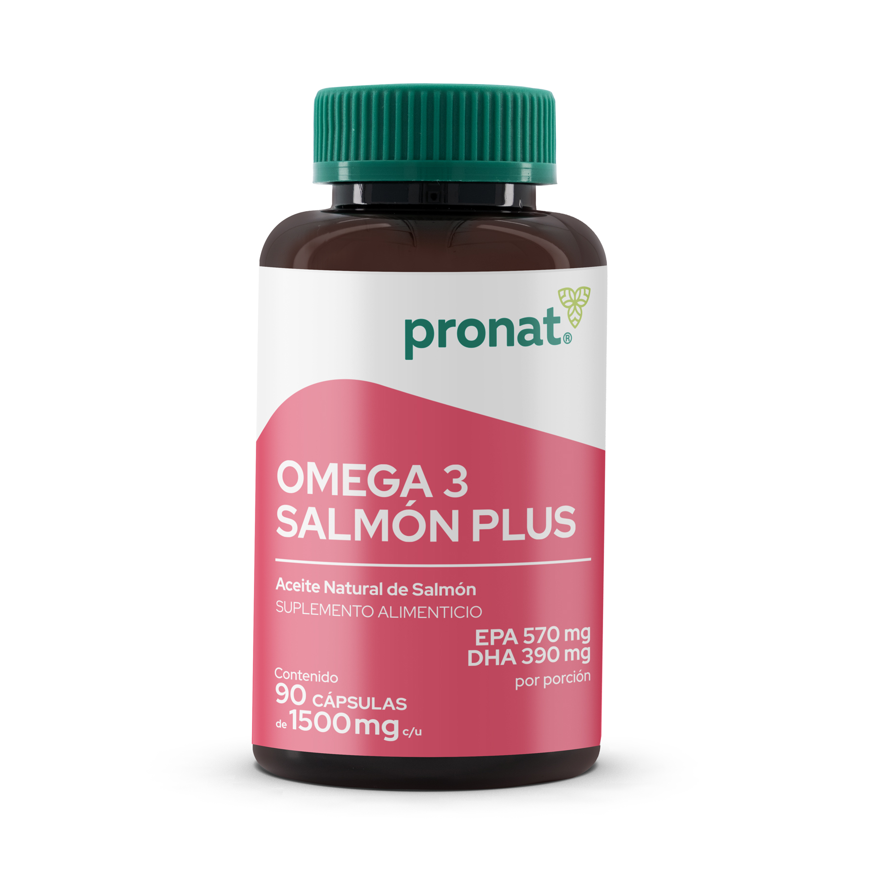 Foto 2 pulgar | Suplemento Pronat PN-775 Salmón Plus Omega 3 90 Caps