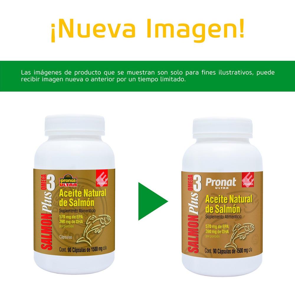 Foto 6 | Suplemento Pronat PN-775 Salmón Plus Omega 3 90 Caps