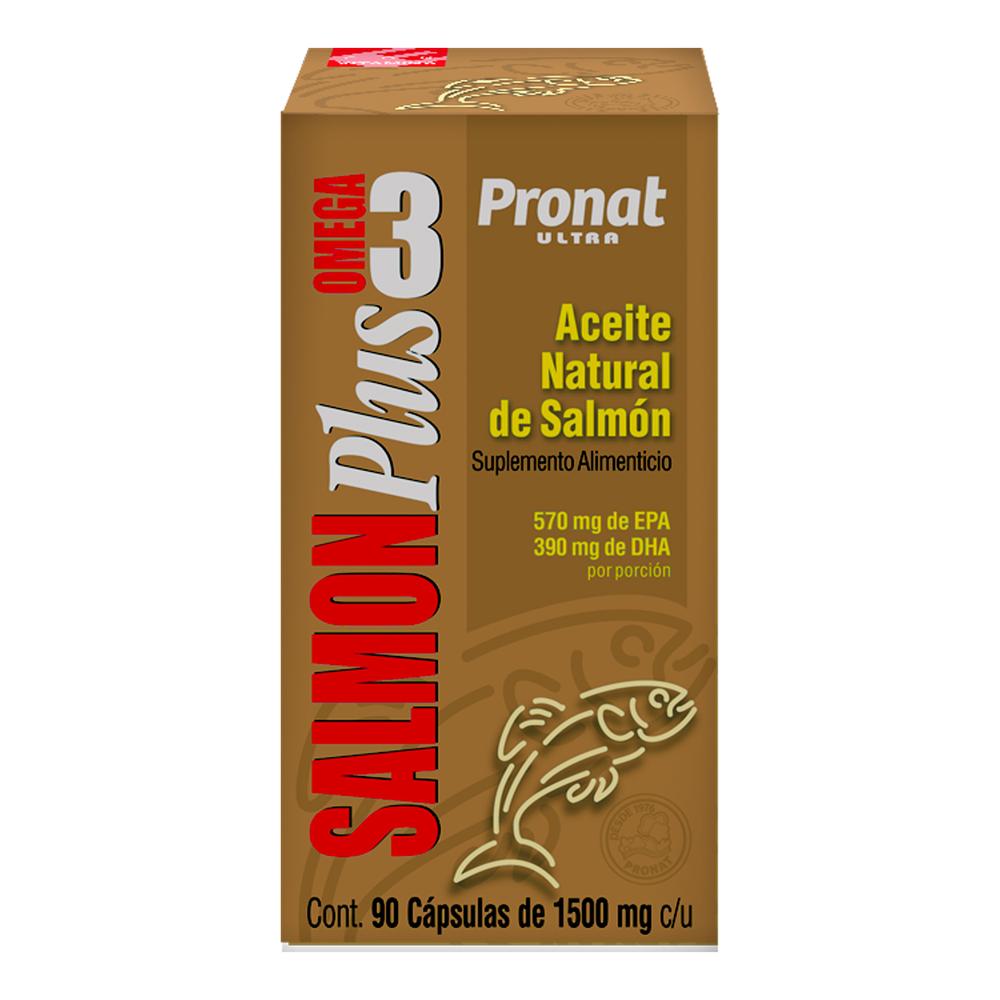 Foto 9 pulgar | Suplemento Pronat PN-775 Salmón Plus Omega 3 90 Caps
