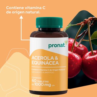 Foto 6 | Suplemento Alimenticio Pronalt Acerola & Equinacea con Vitamina C 60 Tabletas