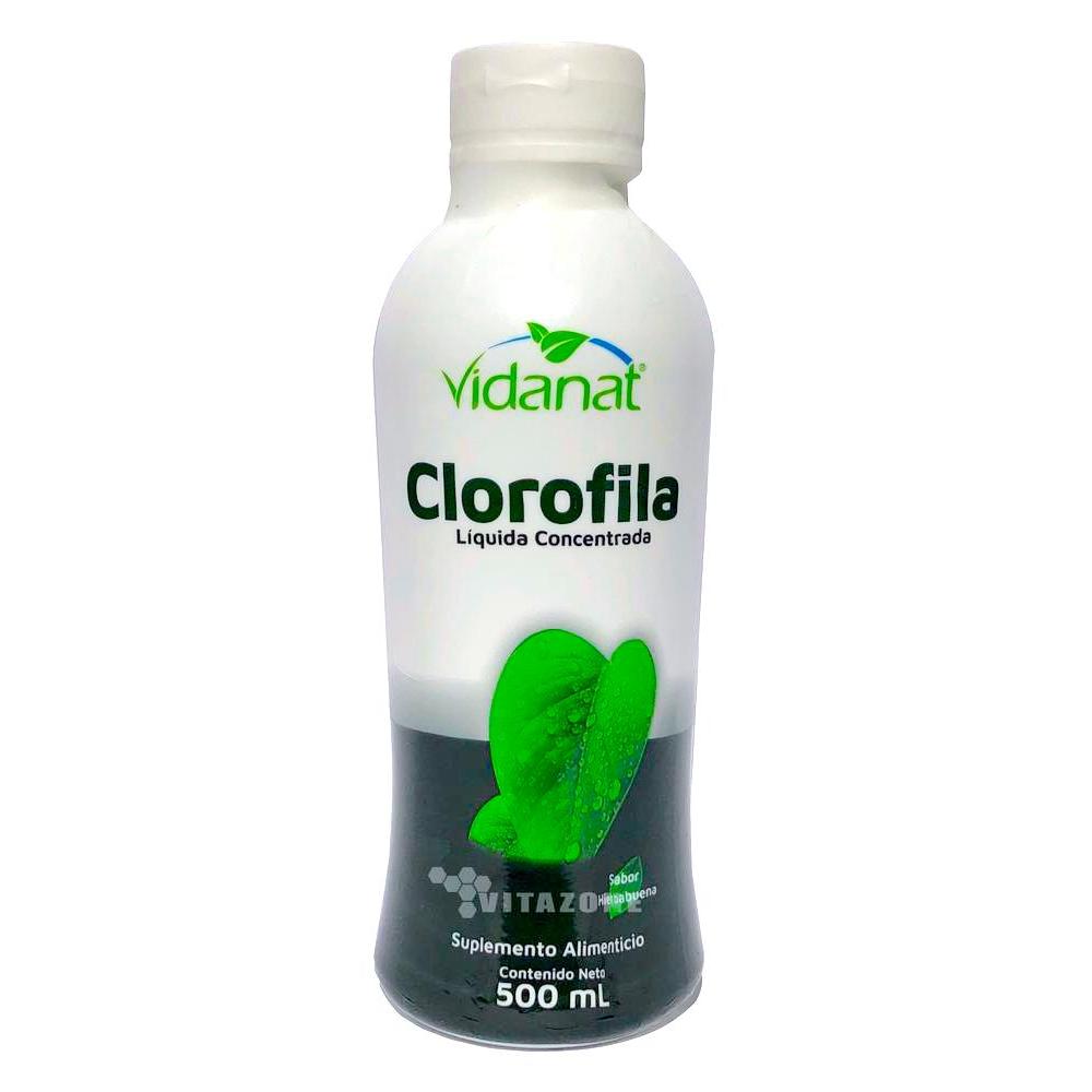 Clorofila Líquida Concentrada Hierbabuena 500 Ml Vidanat