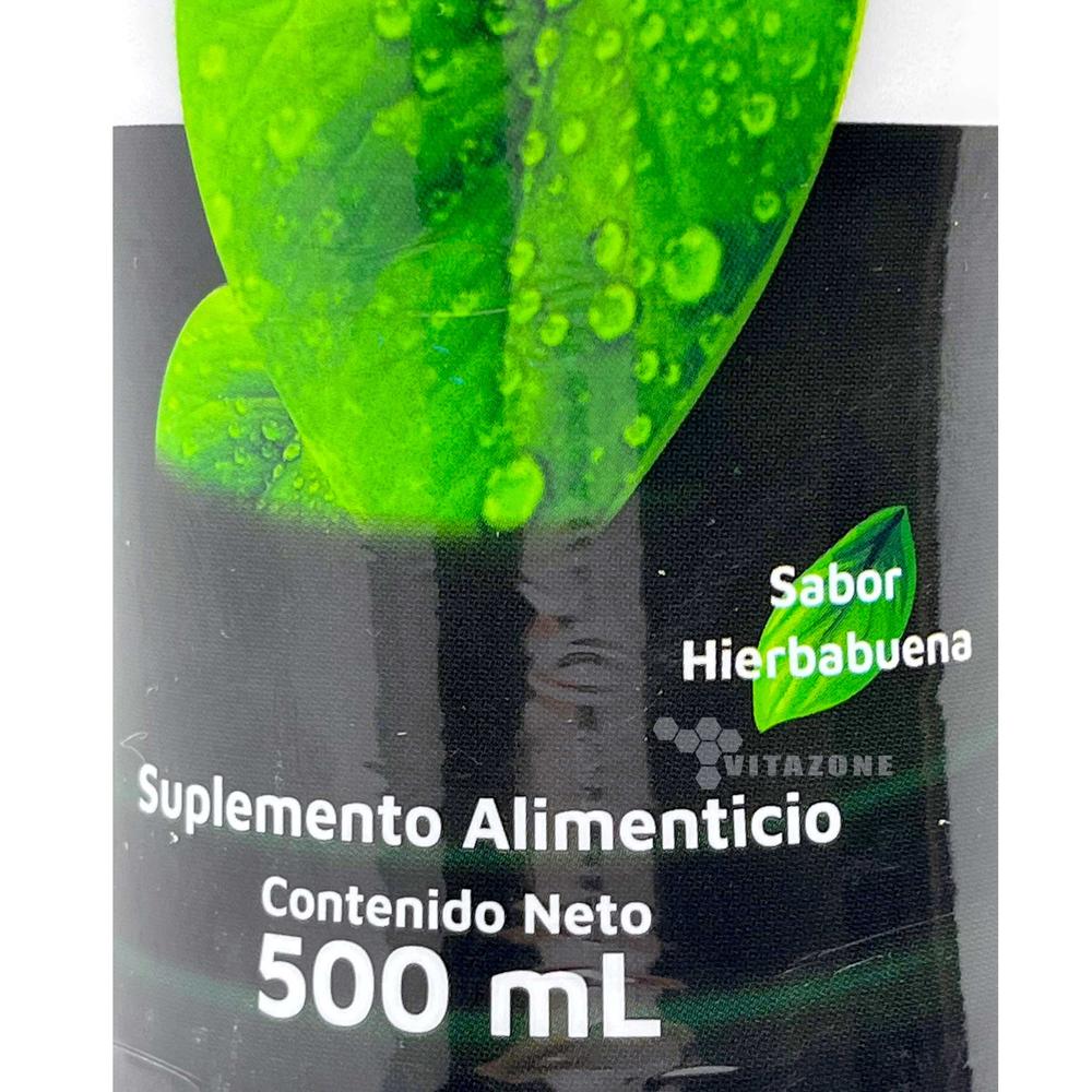 Foto 4 | Clorofila Líquida Concentrada Hierbabuena 500 Ml Vidanat