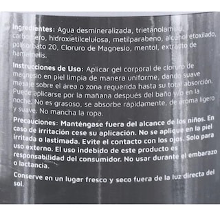 Foto 2 | Gel Cloruro De Magnesio 475 G Vidanat