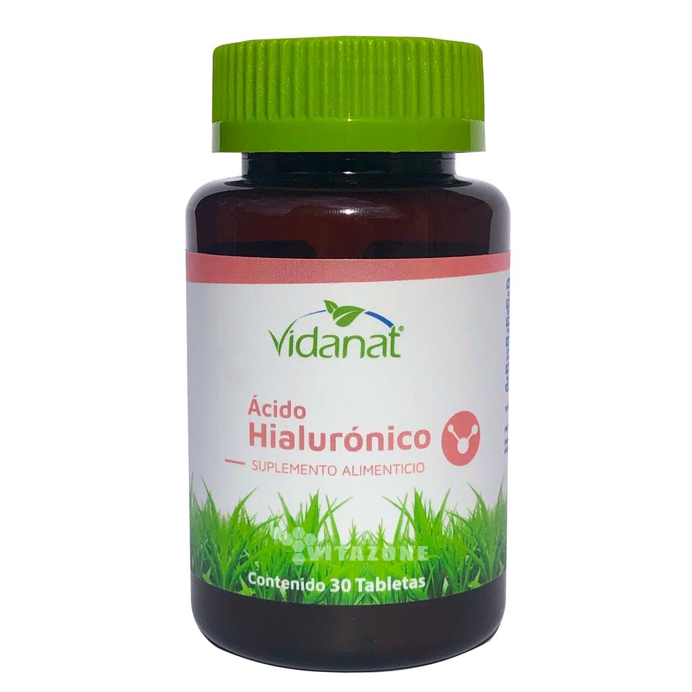 Ácido Hialurónico 30 Tabletas Vidanat.