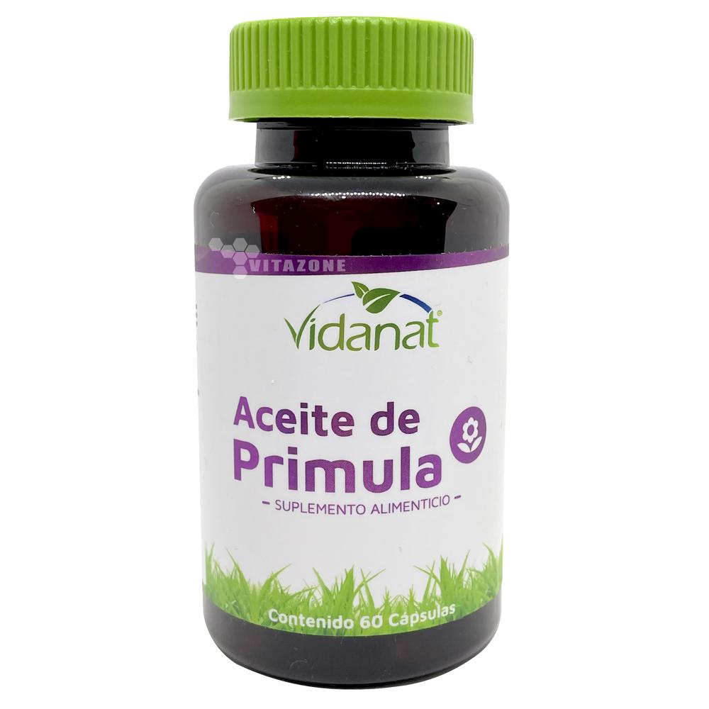 Aceite De Prímula 60 Cápsulas Vidanat
