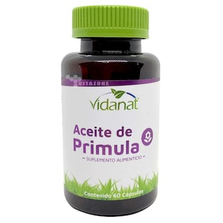 Foto 1 | Aceite De Prímula 60 Cápsulas Vidanat