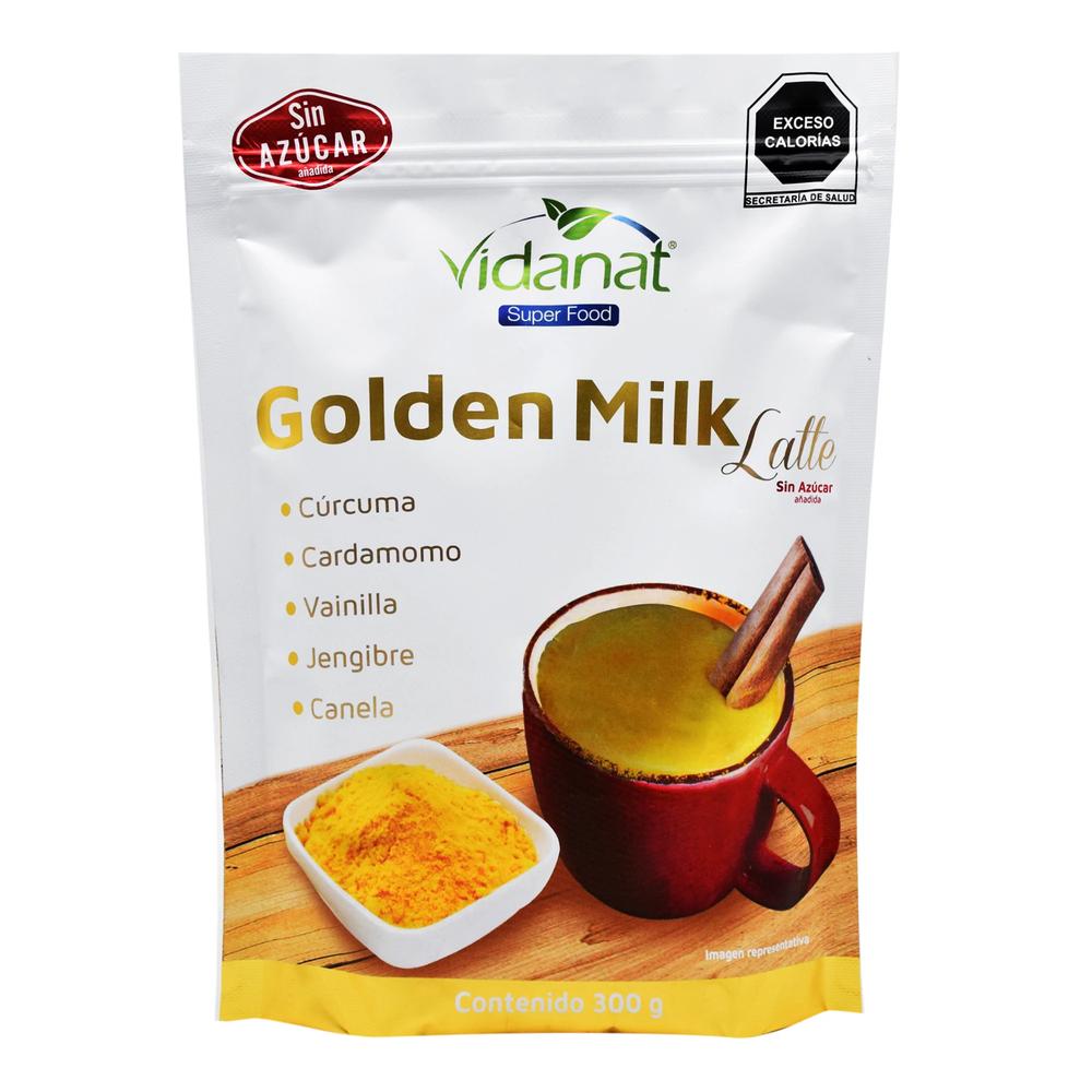 Golden Milk (leche Dorada) Latte 300 Grs Vidanat