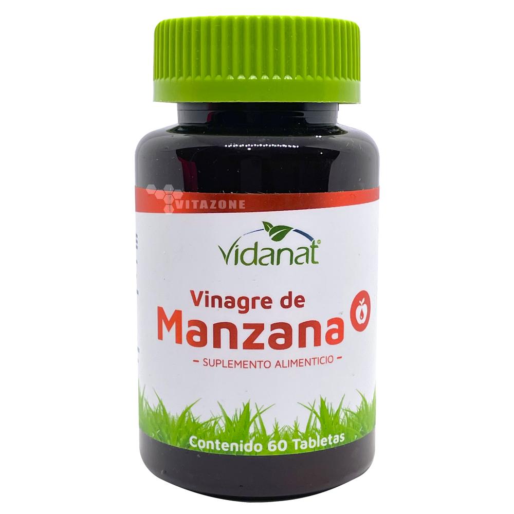 Vinagre De Manzana Vidanat  60 Tabletas