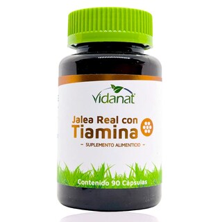 Foto 1 | Jalea Real Con Tiamina 90 Cápsulas Vidanat