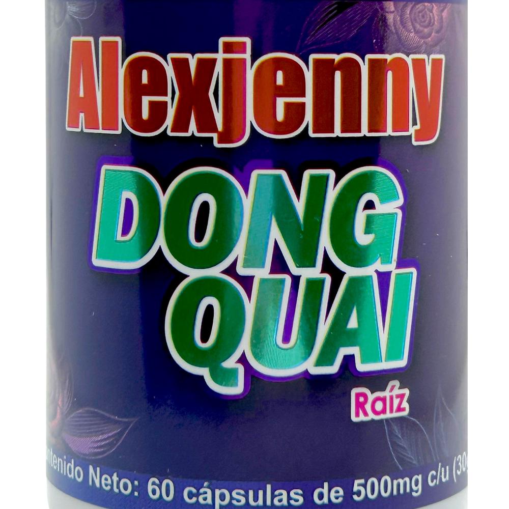Foto 6 pulgar | Dong Quai Raíz 60 Cápsulas Alexjenny.