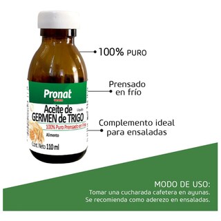 Foto 5 | Suplemento Alimenticio Pronat Aceite de Germen de Trigo 110 Ml