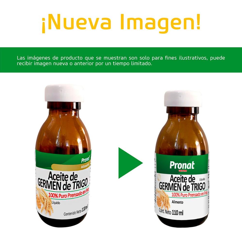 Foto 7 pulgar | Suplemento Alimenticio Pronat Aceite de Germen de Trigo 110 Ml