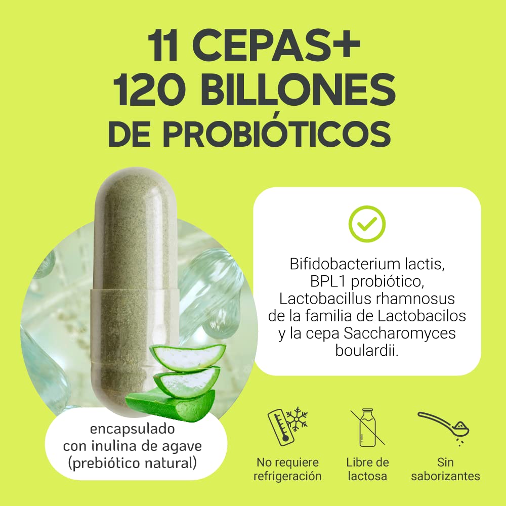 Foto 8 pulgar | Suplemento Alimenticio Megabiotic 120 Billones de Probióticos 90 Cápsulas