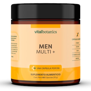 Foto 1 | Suplemento Alimenticio Vitalbotanics Multivitamínico 60 Cápsulas para Hombre