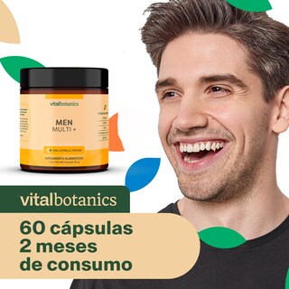 Foto 6 | Suplemento Alimenticio Vitalbotanics Multivitamínico 60 Cápsulas para Hombre