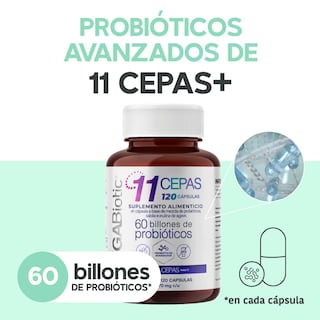 Foto 2 | Suplemento Alimenticio Megabiotic 60 Billones de Probióticos 120 Cápsulas