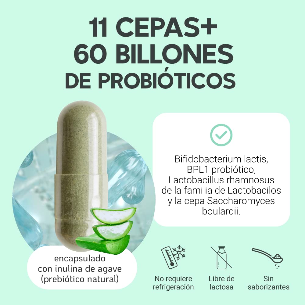 Foto 8 pulgar | Suplemento Alimenticio Megabiotic 60 Billones de Probióticos 120 Cápsulas