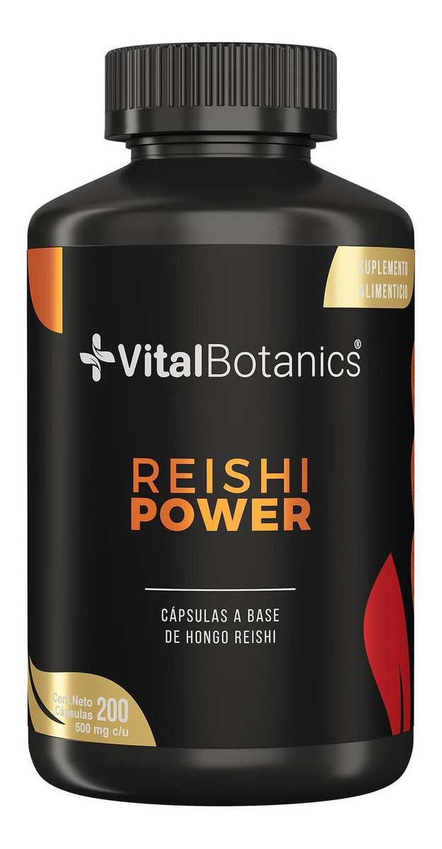 Foto 2 pulgar | Suplemento Alimenticio Vitalbotanics Reishi Power 200 Cápsulas