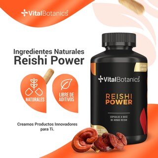 Foto 4 | Suplemento Alimenticio Vitalbotanics Reishi Power 200 Cápsulas