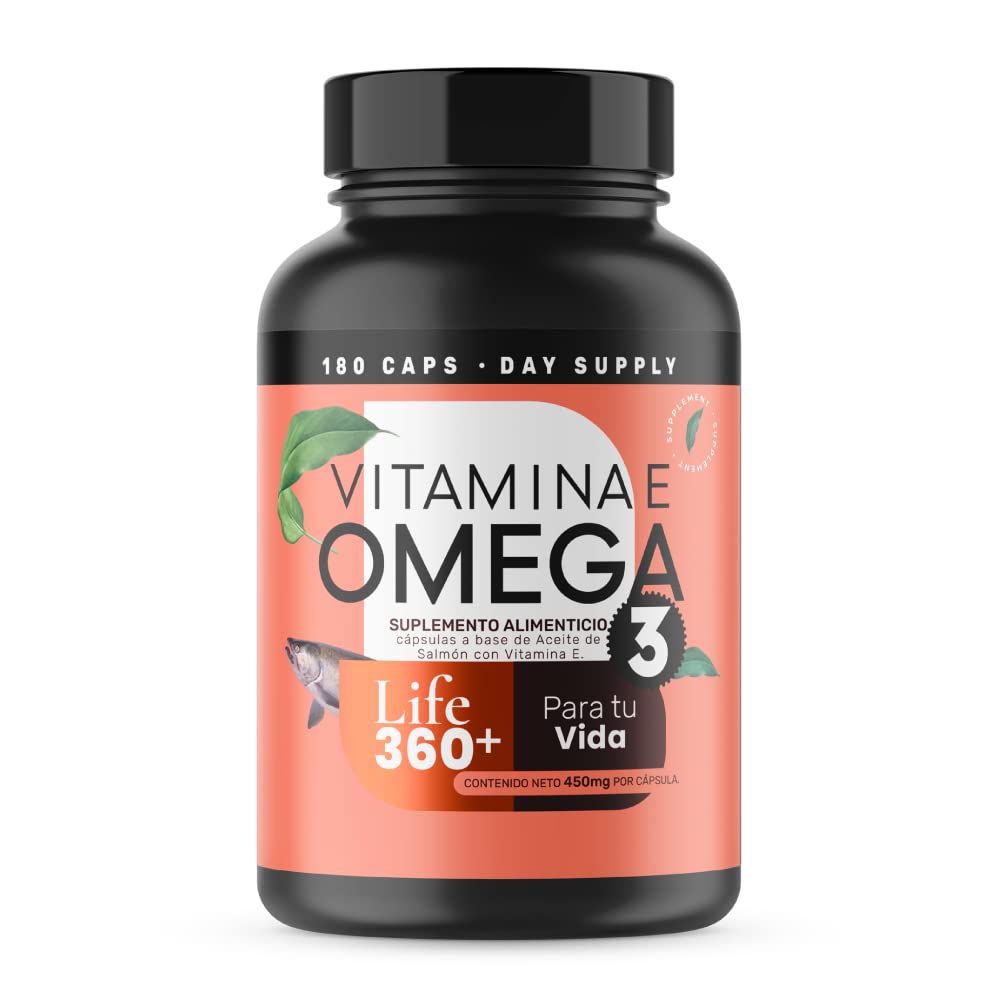 Foto 1 | Suplemento Alimenticio Life 360+ Omega 3 180 Cápsulas