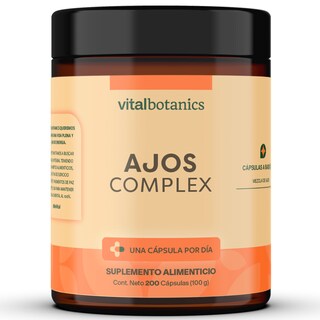 Foto 1 | Suplemento Alimenticio Vitalbotanics Ajos Complex Multivitamínico 200 Cápsulas