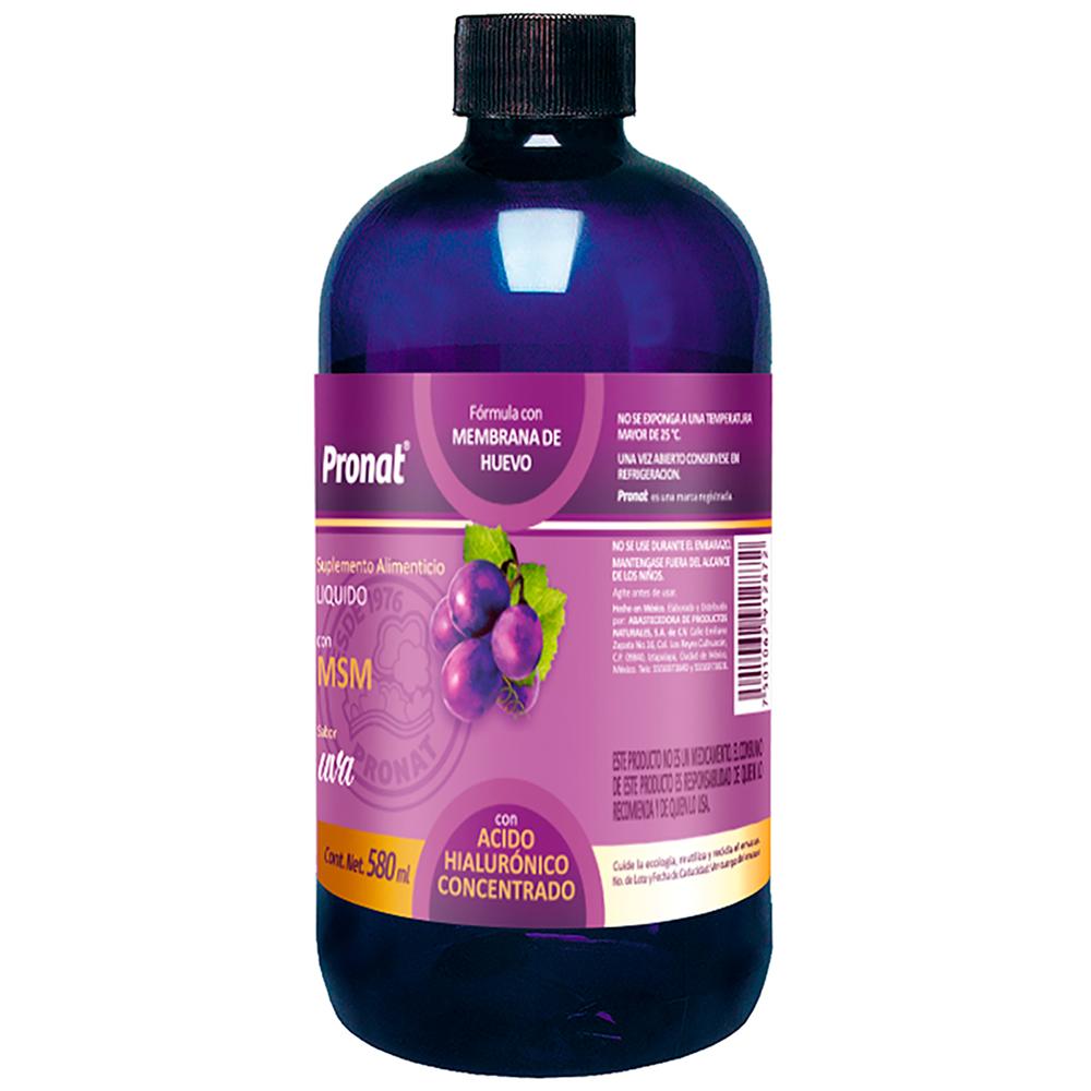 Foto 3 pulgar | Suplemento Alimenticio Pronat Glucosamina Liquida Uva 580 ml