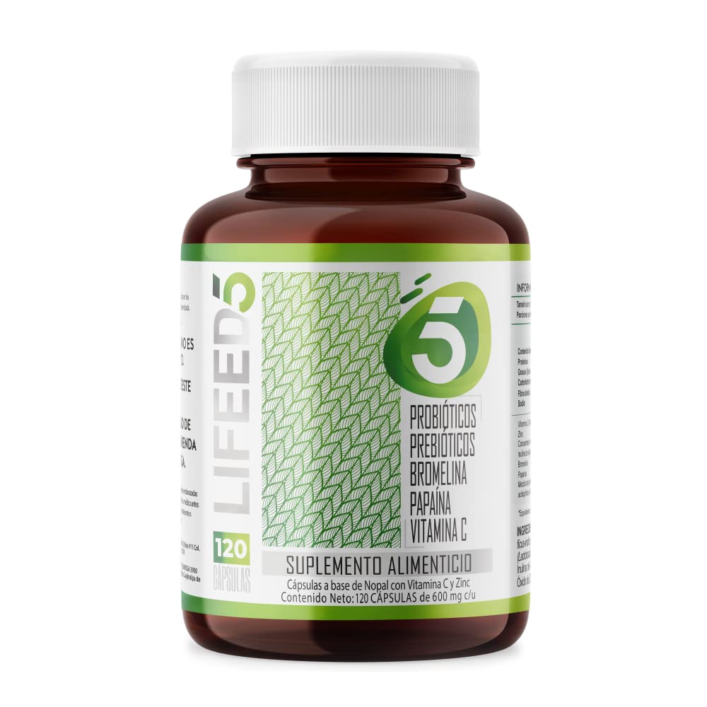 Foto 1 | Suplemento Alimenticio Lifeed5 con Probióticos 120 Cápsulas