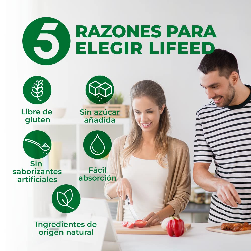 Foto 5 pulgar | Suplemento Alimenticio Lifeed5 con Probióticos 120 Cápsulas