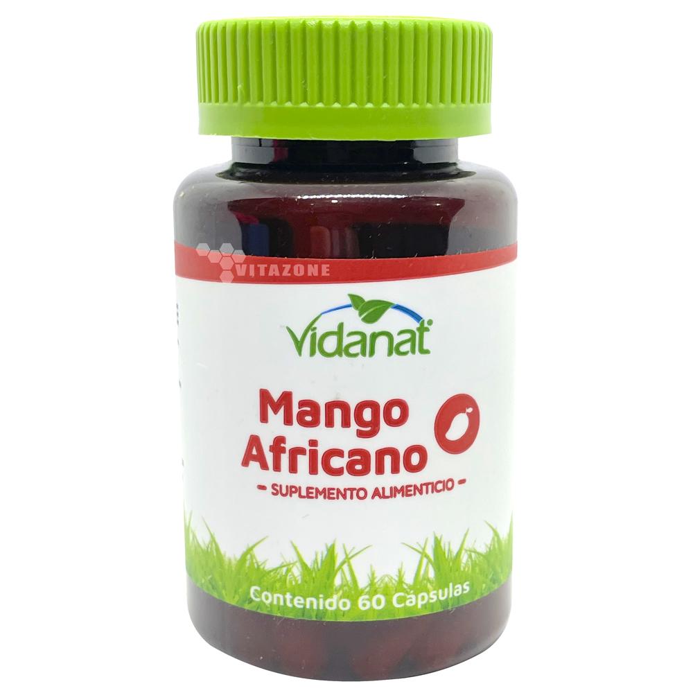 Foto 2 pulgar | Suplemento Alimenticio Vidanat Mango Africano 60 Cápsulas