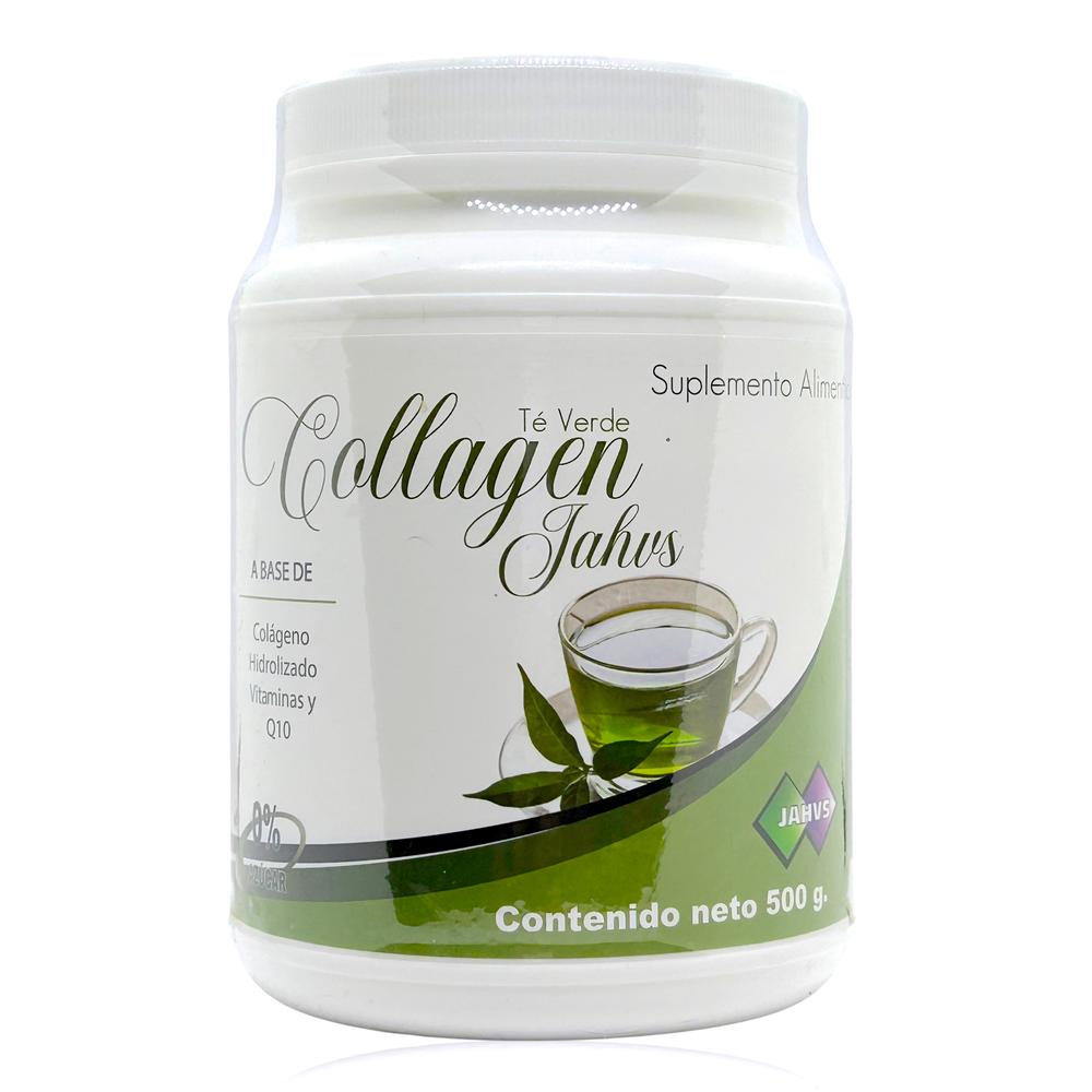 Foto 2 pulgar | Colágeno Hidrolizado En Polvo Sabor Té Verde De 500 Grs Jahv's.