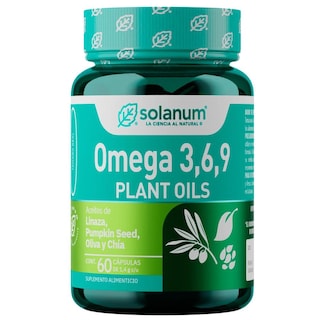 Foto 1 | Omega 3, 6 Y 9 Plants Oil Solanum 60 Cápsulas
