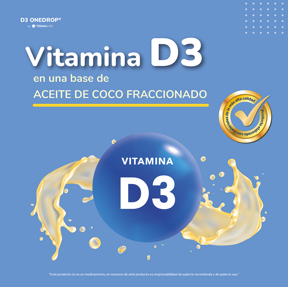 Foto 5 pulgar | Vitamina D3 Onedrop Frasco 10 ML 400 UI Ingredientes Naturales