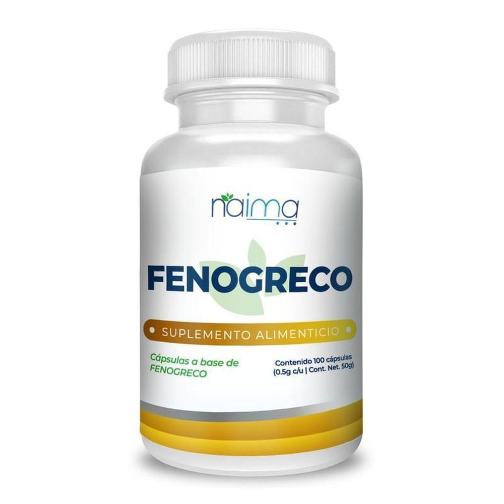Foto 2 pulgar | Suplemento Alimenticio Naima Lab Fenogreco 100 Cápsulas de 500 MG