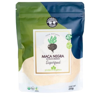Foto 1 | Maca Negra en Polvo Orgánica Savernake Foods Superfoods 250g