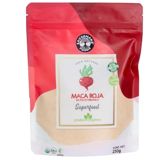 Foto 1 | Maca Roja en Polvo Orgánica Savernake Foods Superfoods 250 g