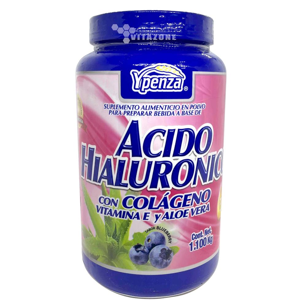 Foto 2 pulgar | Suplemento Alimenticio Ácido Hialurónico Colágeno y Aloe Vera Ypenza 1.100 KG Mora