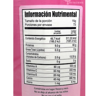 Foto 2 | Suplemento Alimenticio Ácido Hialurónico Colágeno y Aloe Vera Ypenza 1.100 KG Mora