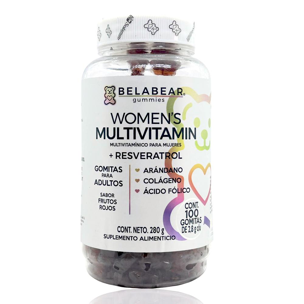 Foto 2 pulgar | Multivitaminico Solanum para Mujeres 100 Gomitas Belabear