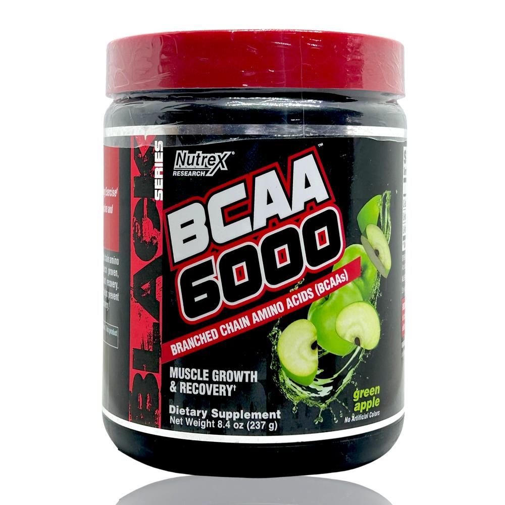 Foto 2 pulgar | Bcaa 6000 Black Nutrex 30 Servicios Manzana Verde