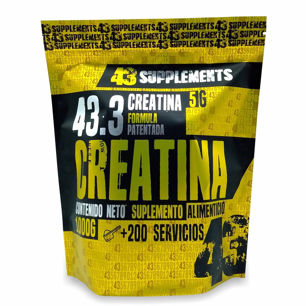 Foto 2 pulgar | Creatína 43 Supplements 1 Kg 200 Servicios