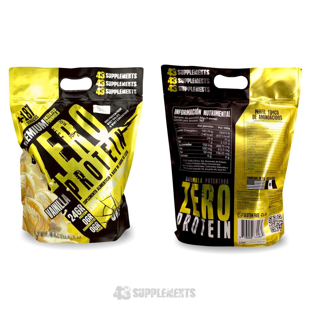 Foto 5 pulgar | Proteína Zero Hidrolizada 43 Supplements 6 Kg Vainilla