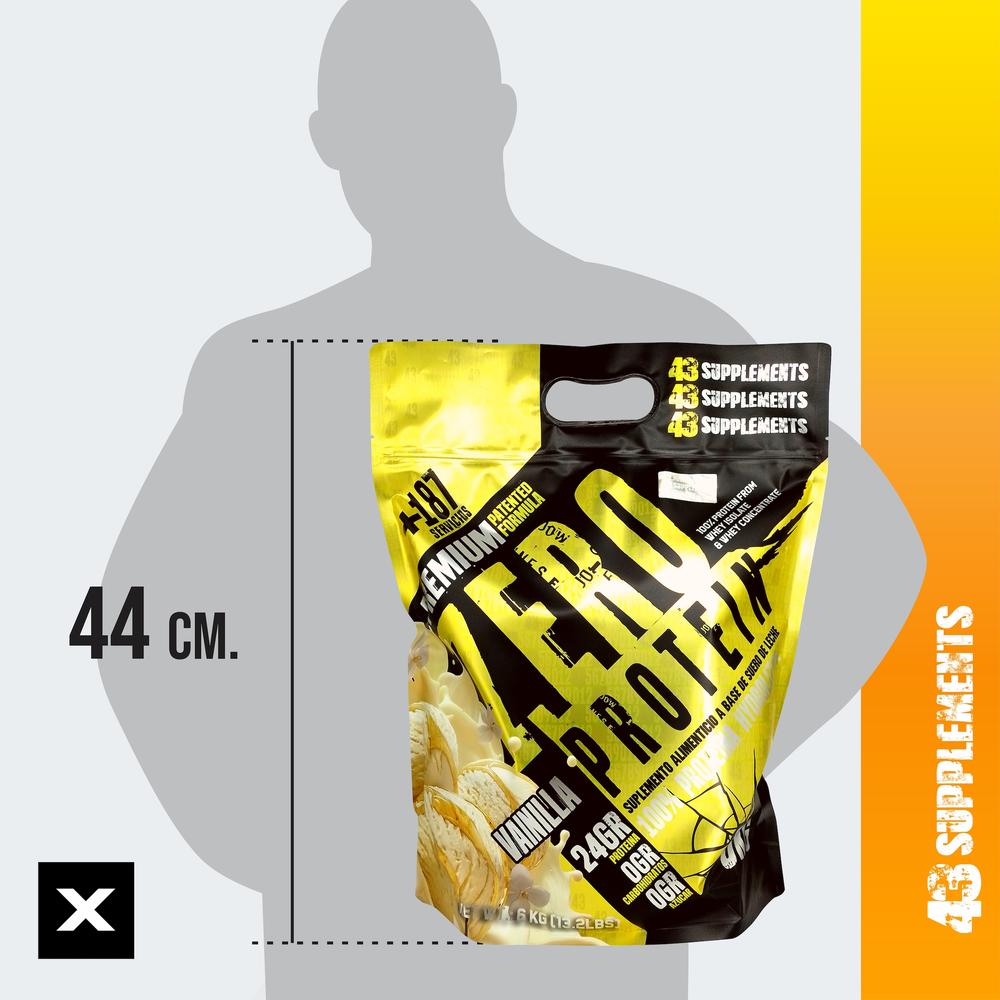 Foto 7 pulgar | Proteína Zero Hidrolizada 43 Supplements 6 Kg Vainilla