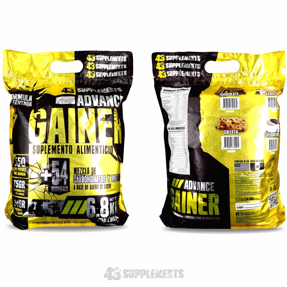 Foto 4 | Ganador Hard Mass Gainer 43 Supplements sabor Vainilla 15 Lbs