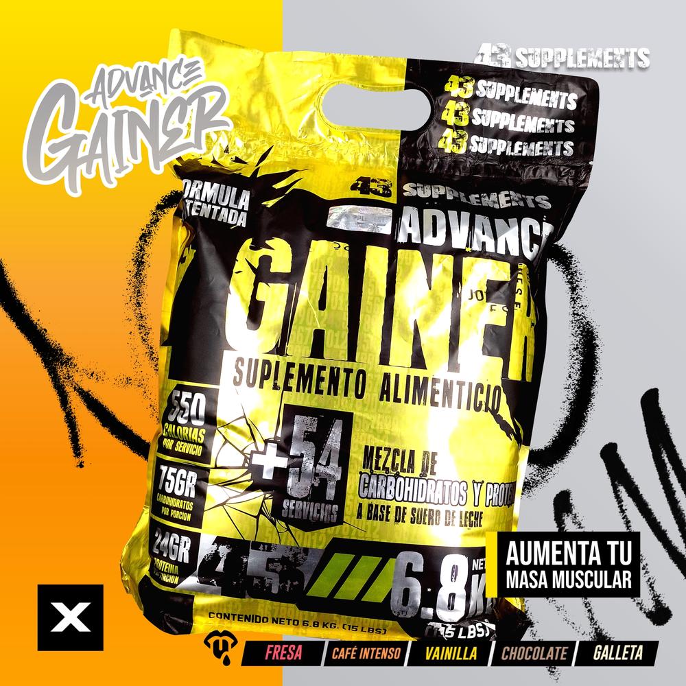 Foto 6 pulgar | Ganador Hard Mass Gainer 43 Supplements sabor Vainilla 15 Lbs