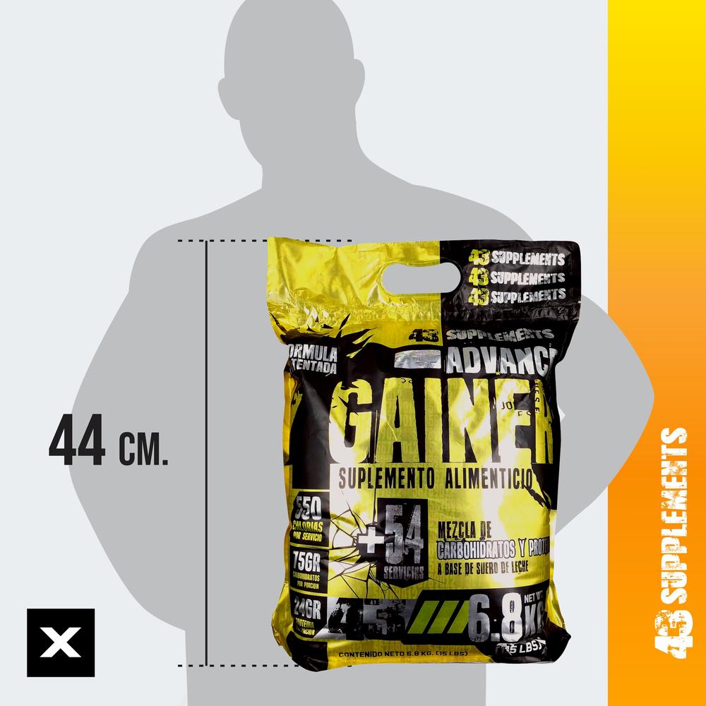 Foto 7 pulgar | Ganador Hard Mass Gainer 43 Supplements sabor Vainilla 15 Lbs