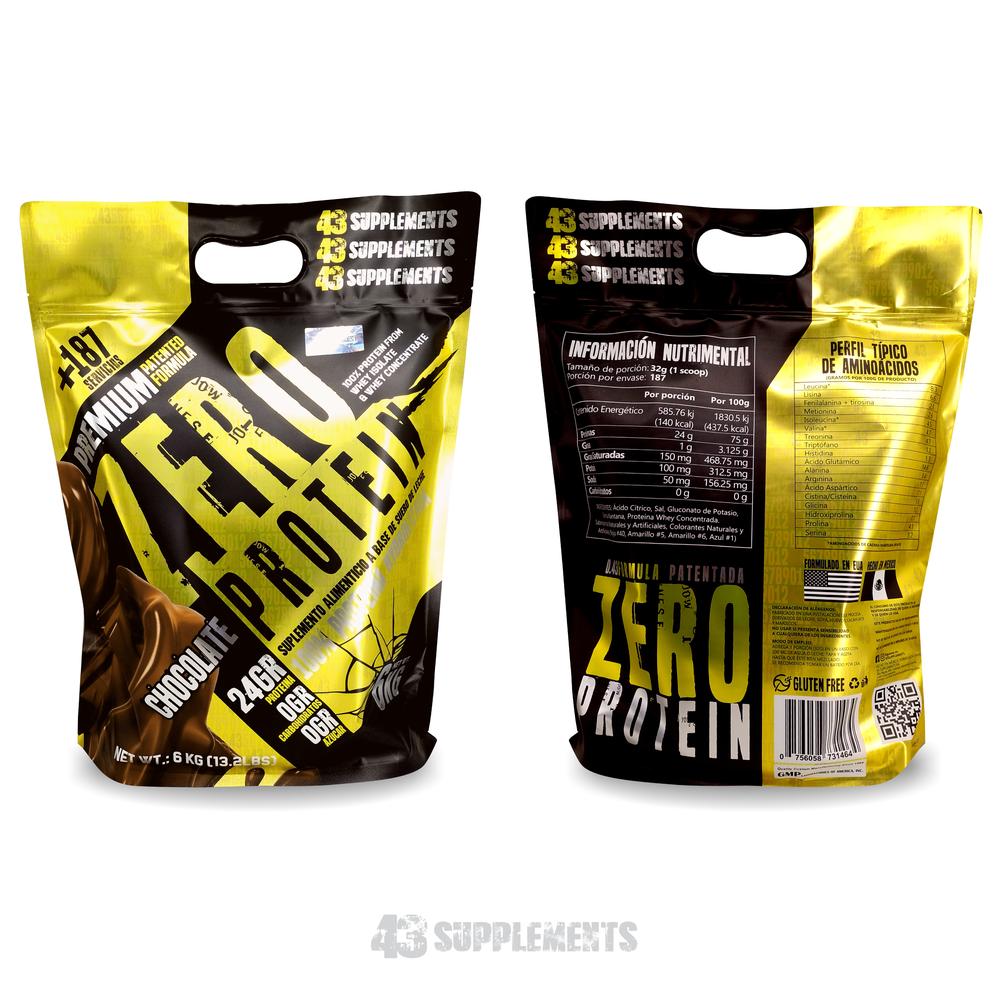 Foto 5 pulgar | Proteína Zero Hidrolizada 43 Supplements 6 Kg Chocolate