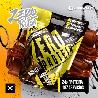 Foto 5 | Proteína Zero Hidrolizada 43 Supplements 6 Kg Chocolate