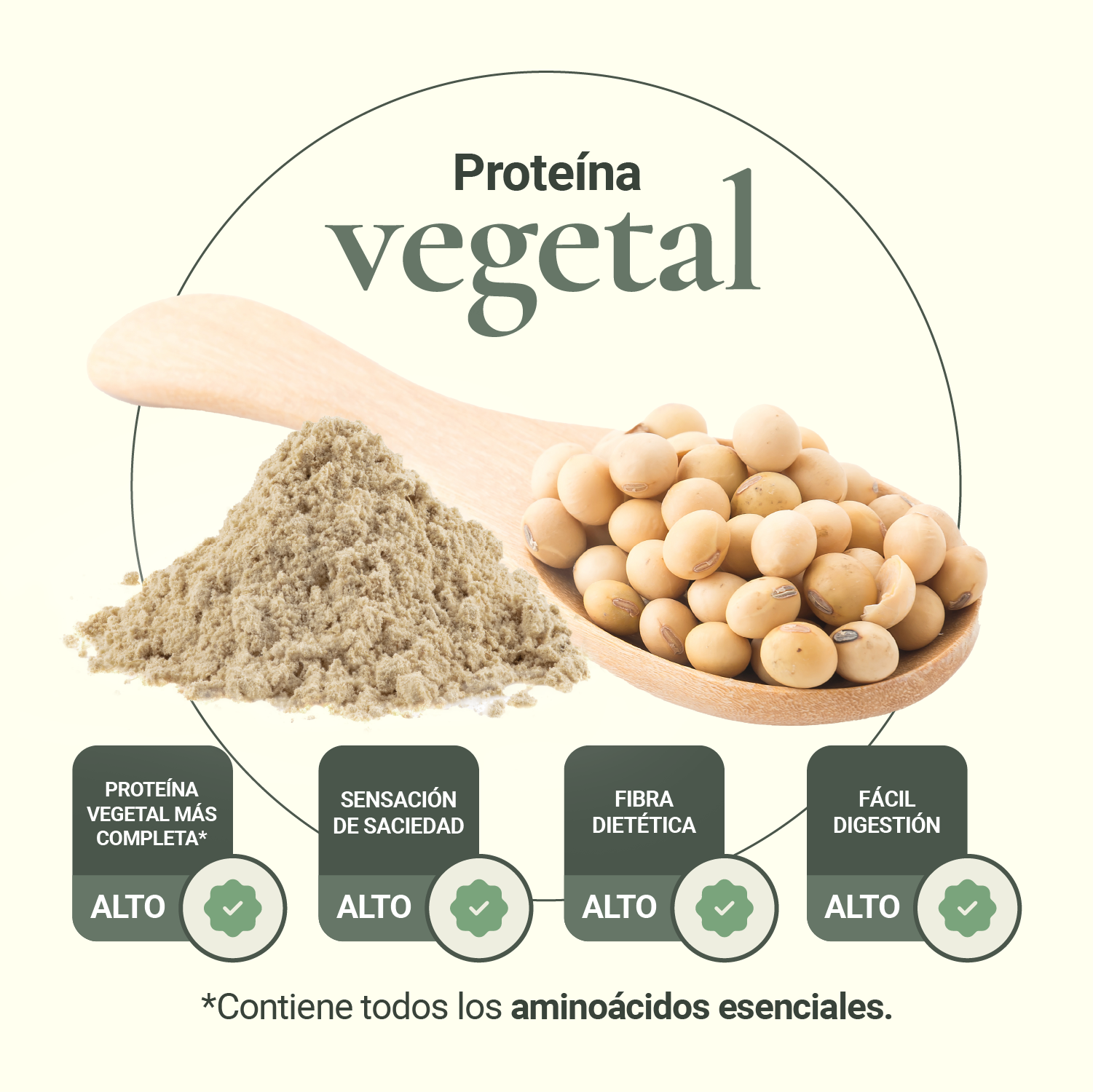 Foto 3 pulgar | Proteína Vegana Life 360+ Soya Aminoácidos Chocolate 31g